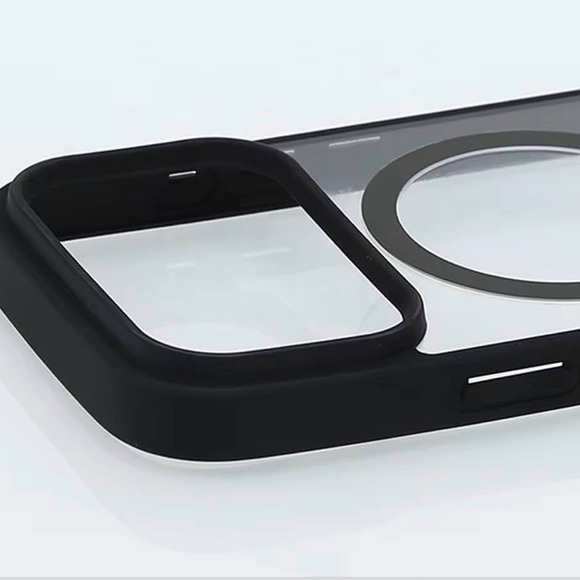 NWP Black Magnetic Clear Case Compatible with iPhone 17 Pro Max- Black - Picture 4 of 4
